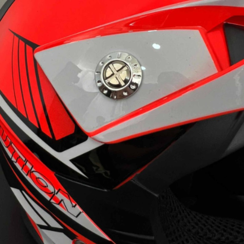 CASCO NIÑO IMR MX ROJO GAMA EVOLUTION