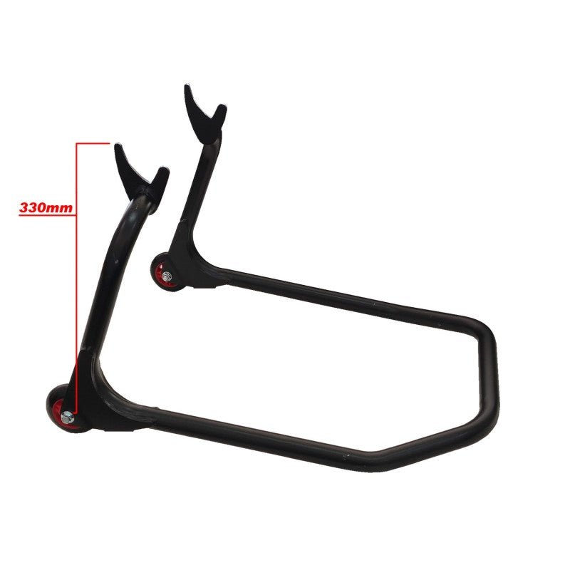 CABALLETE TRASERO FIJO 17" 330mm - Veltor Motorcycles
