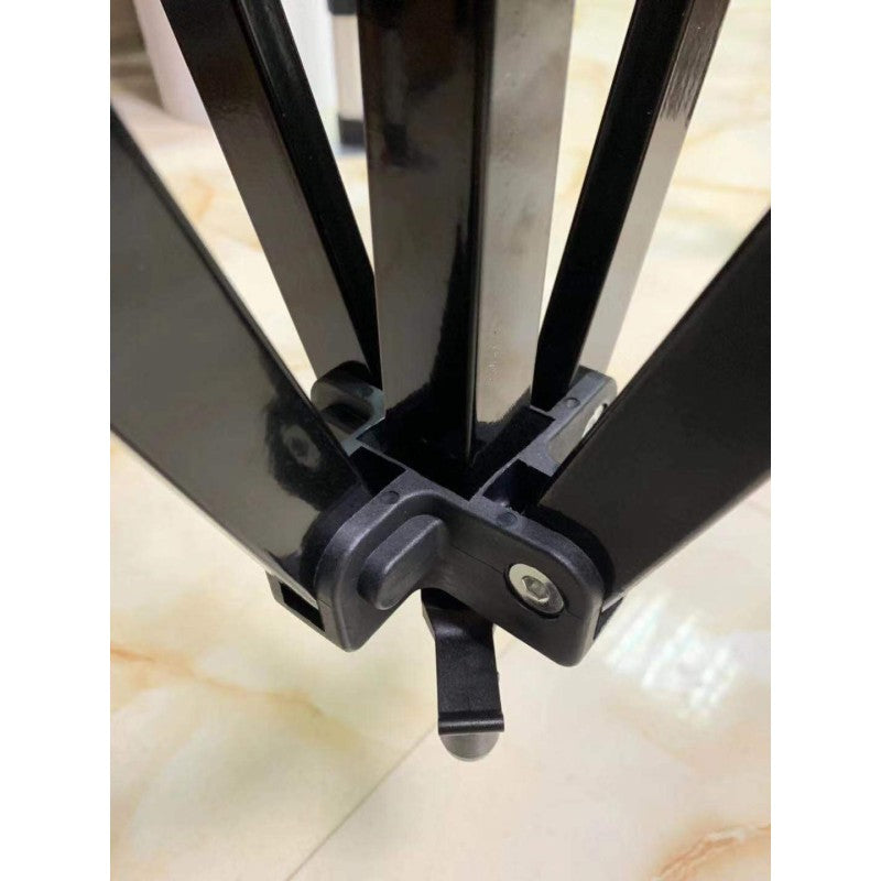 CARPA PLEGABLE 3X3 XFOUR ESTRUCTURA HEXAGONAL + TECHO NEGRO