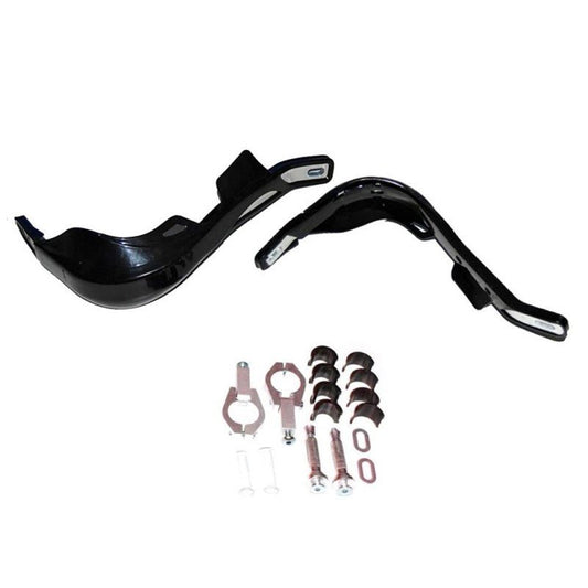 Cubremanetas de aluminio integral (negro) - Veltor Motorcycles