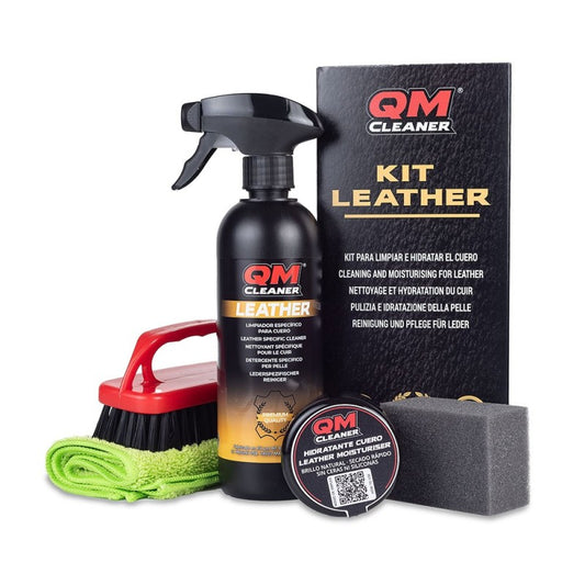 KIT LIMPIEZA E HIDRATANTE CUERO QM CLEANER