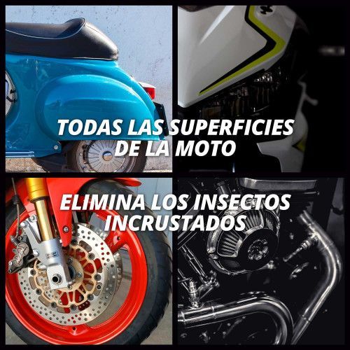 KIT LIMPIADOR MULTISUPERFICIE MOTO QM CLEANER